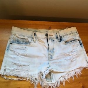 Abercrombie & Fitch Denim Cutoffs